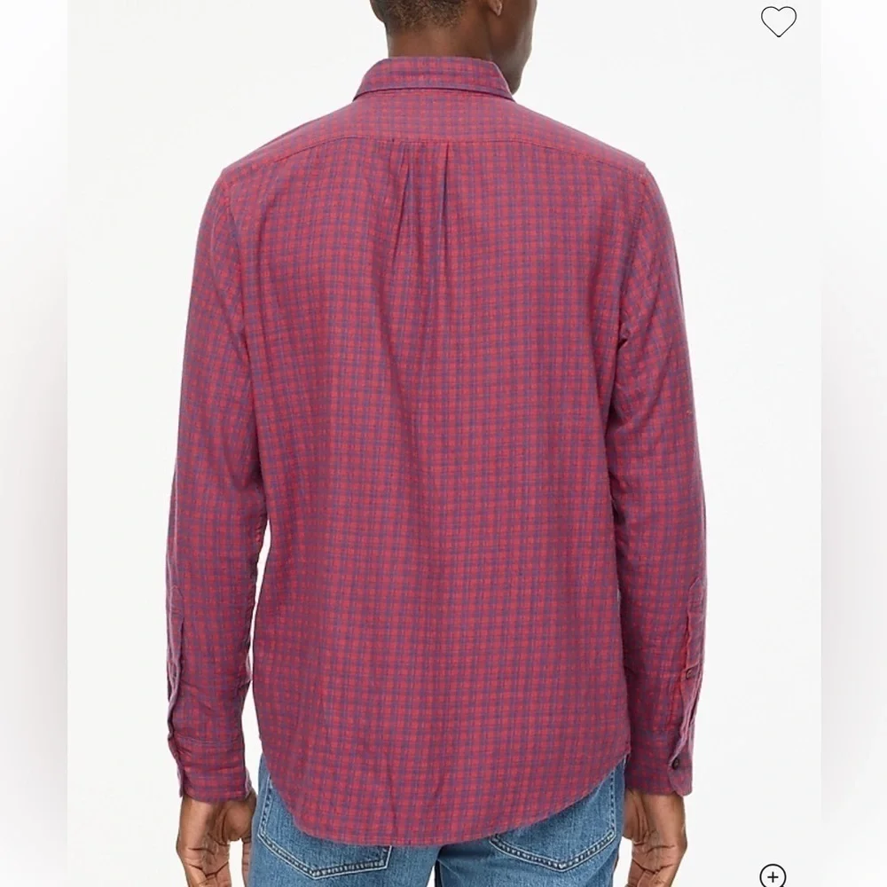 J crew Brushed twill shirt